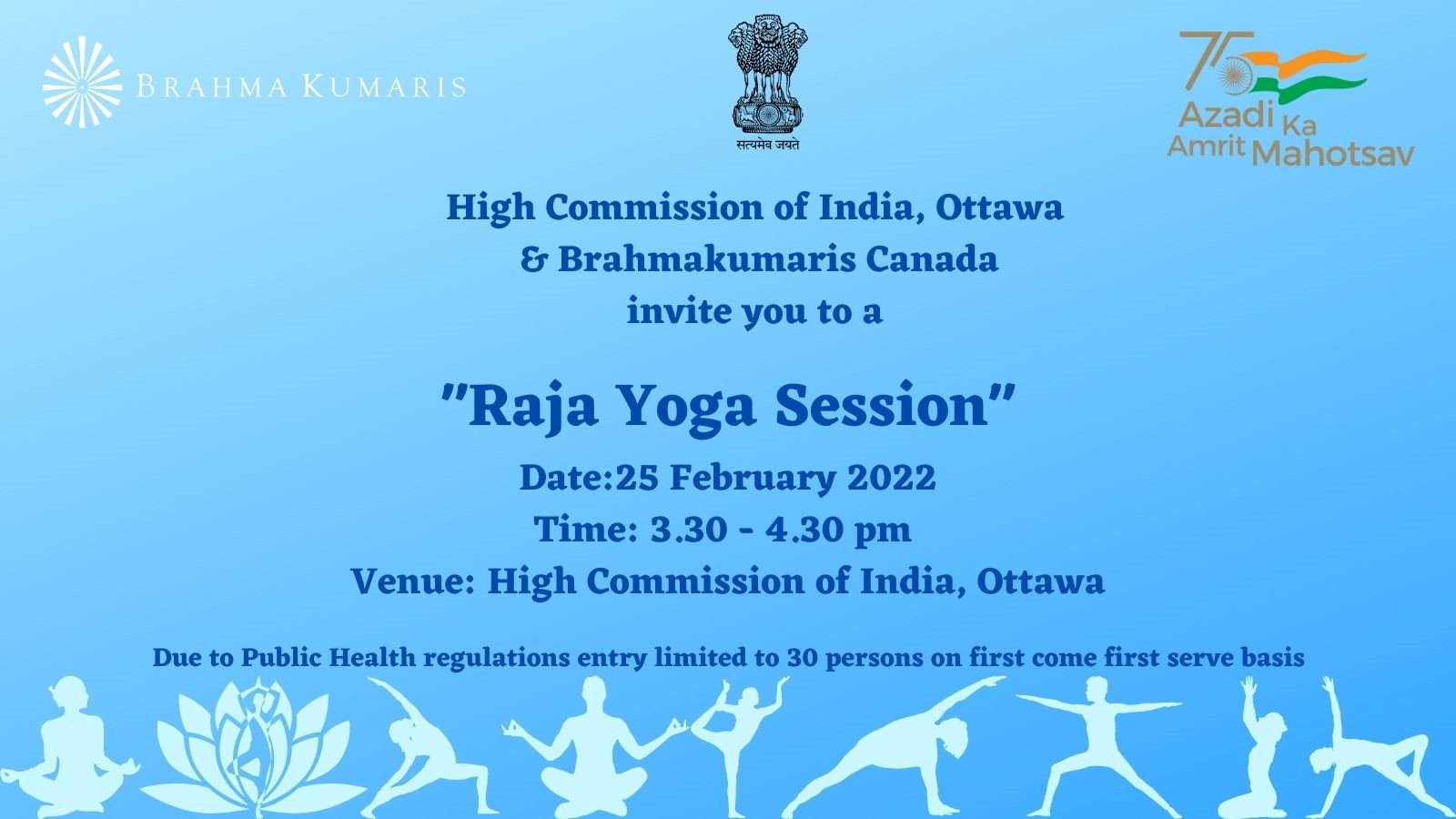 TGIF (Yoga in Canada) – Yoga Sessions by Girija Waghery – Indo